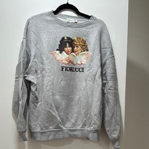 Fiorucci Heather Gray Sweatshirt